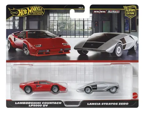 Mattel Hot Wheels Lancia + Lambo / od 3 let