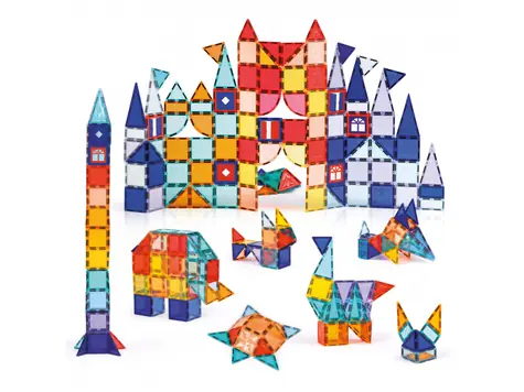 Ludi Magnetická stavebnice XXL 100 ks / od 3 let