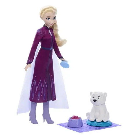 Mattel Frozen panenka - Elsa s ledním medvědem / od 3 let