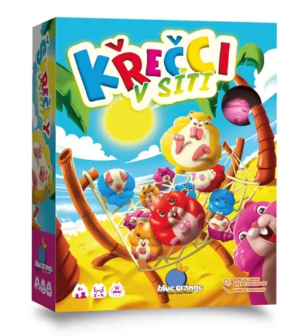 Asmodee Křečci v síti / 2-4 osob / doba hry: 10 minut / od 5 let