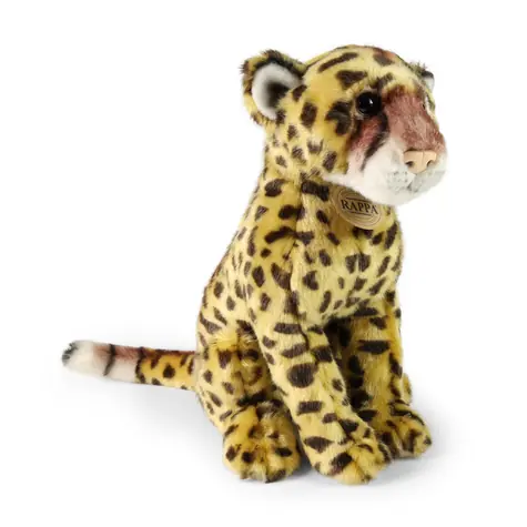RAPPA Plyšový gepard sedící 28 cm / ECO-FRIENDLY / od 0 měsíců
