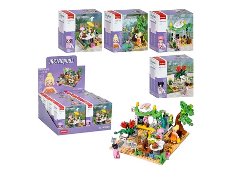 Sluban Metropolis M38-B1373C Botanická zahrada Zmrzlinář / 71 dílků / od 6 let