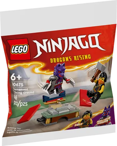 LEGO® NINJAGO® 30675 Turnajové tréninkové hřiště & Kai a souboj v Raptonově chrámu / Počet dílků: 49 / od 6 let