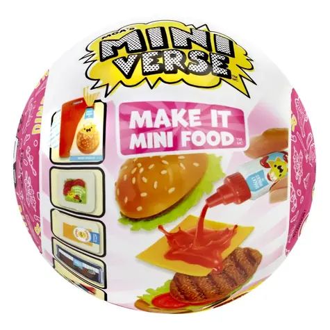 MGA Miniverse – Mini Food Občerstvení, série 3A, PDQ / od 8 let