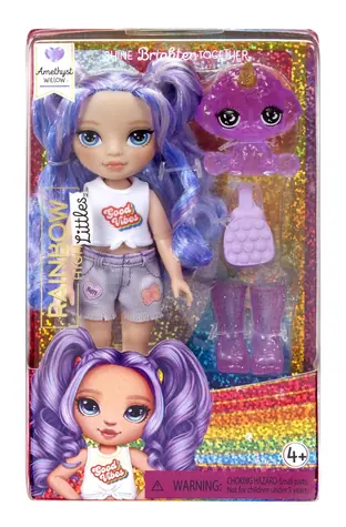 MGA Rainbow High Malá sestřička - Amethyst (Purple) / od 4 let
