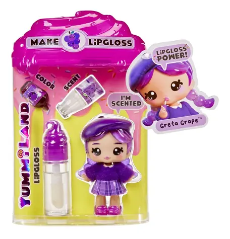 MGA Yummiland Malá panenka s leskem na rty - Greta Grape / od 4 let