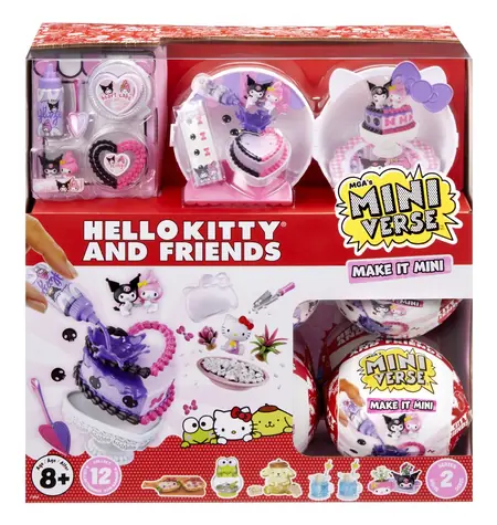 MGA Miniverse – Make it Mini Hello Kitty, série 2, PDQ / od 8 let