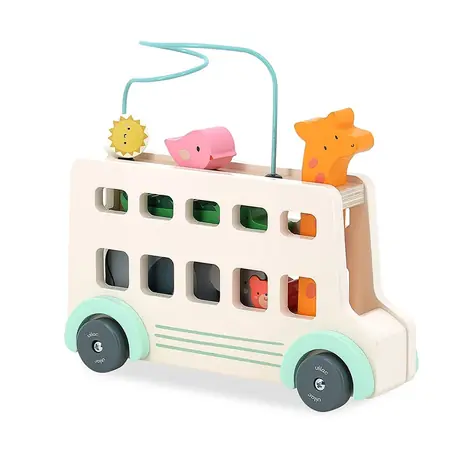 Vilac Autobus pro zvířátka od Sarah Betz / od 18 měsíců