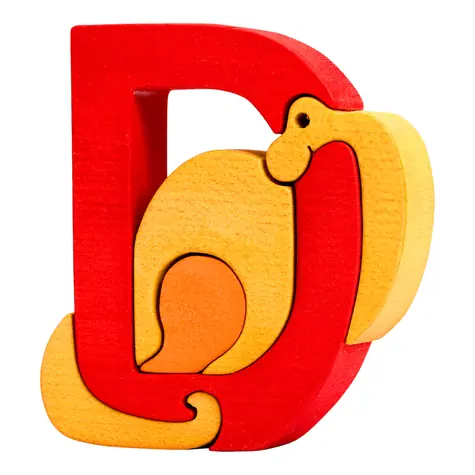 Fauna Abeceda písmenko D dinosaurus / od 3 let