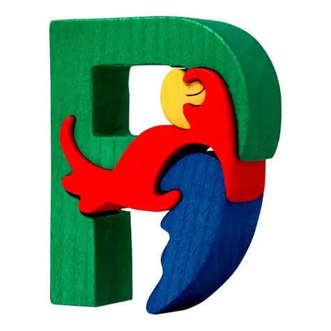 Fauna Abeceda písmeno P papoušek / od 3 let