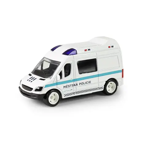 RAPPA 250918 Kovové auto Městská policie Ostrava 7 cm / od 3 let