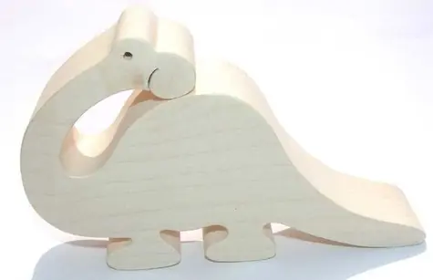 Fauna Dřevěné zvířátko Brontosaurus / od 3 let