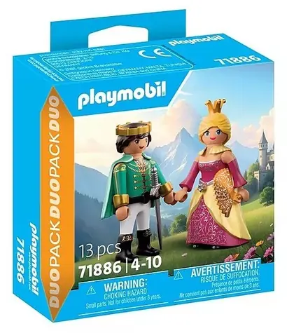 Playmobil® Duo-Pack 71886 Princ a princezna / Počet dílků: 13 / od 4 let