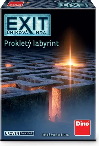 DINO EXIT úniková hra: Prokletý labyrint / pro 1-4 hráče / délka hry: 90 minut / od 10 let