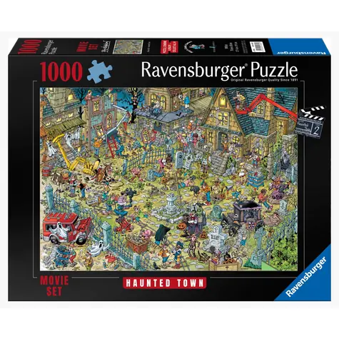 Ravensburger 120018957 Puzzle Ray Nicholson’s Filmset 2 / 1000 dílků / od 14 let 