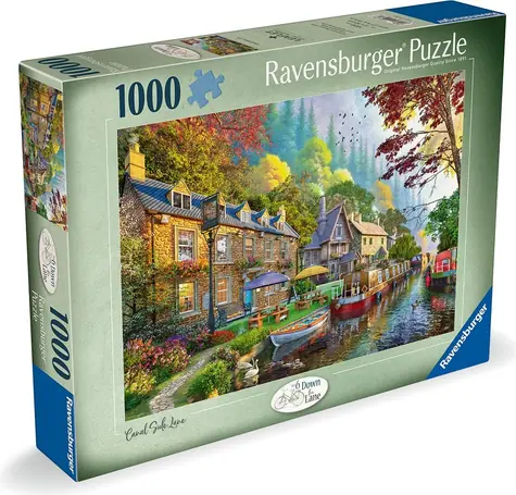 Ravensburger 120019817 Puzzle Pobřežní ulička / 1000 dílků / od 14 let 