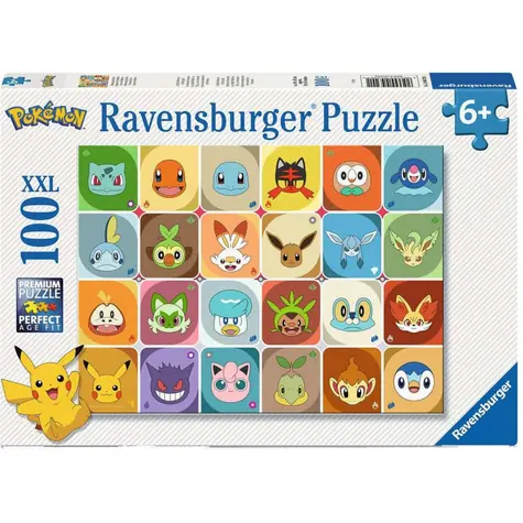 Ravensburger 120043201 Puzzle Pokémon / 100 dílků / od 6 let