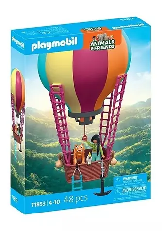 Playmobil® Animals & Friends 71853 Výlet balónem / Počet dílků: 48 / od 4 let