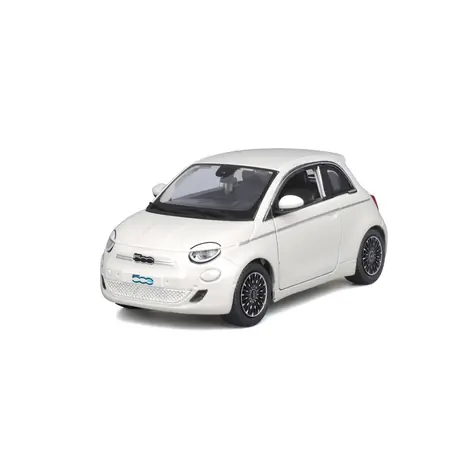 Bburago Fiat 500e (2023) bílá 1:24 / od 3 let