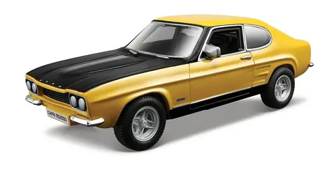 Bburago Ford Capri RS2600 (1970) žlutá 1:32 / od 3 let