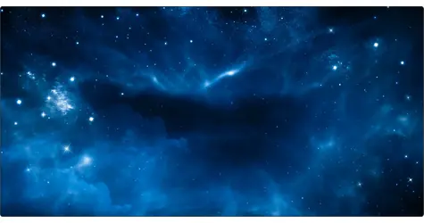 TLAMA games Herní podložka (playmat) 120 x 90 cm (4'x3') - různé motivy (neoprenová, obšitá, playmat) Space (vesmír)