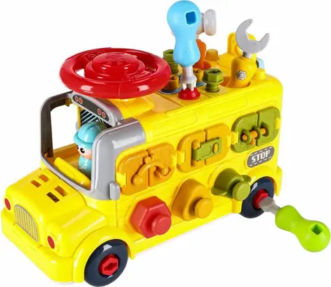 KIK Motorický autobus 6v1 / od 3 let