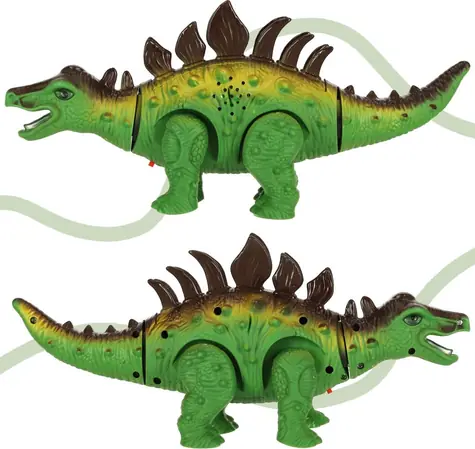 KIK Chodící Dinosaurus Stegosaurus se světly a zvuky / od 3 let