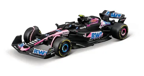 Bburago RACE Formule F1 Team Alpine A524 (2024) #10 Pierre Gasly / 1:43 / od 3 let