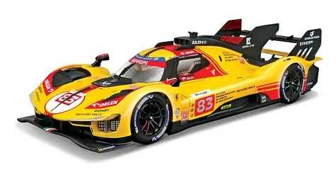 Bburago RACING FERRARI 499P žlutá / 1:18 / od 14 let