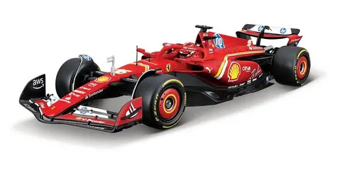 Bburago RACING MODEL KIT Formule Ferrari SF24 (2024) #16 Charles Leclerc / 1:24 / od 14 let