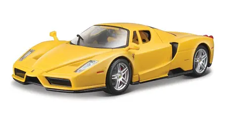 Bburago RACE+PLAY Enzo Ferrari žlutá / 1:24 / od 3 let