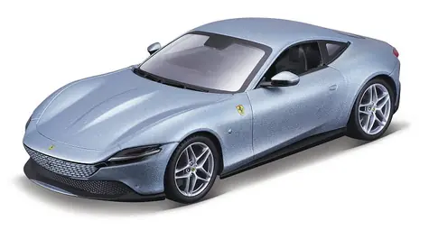 Bburago RACE+PLAY Ferrari Roma šedá metalíza / 1:24 / od 3 let