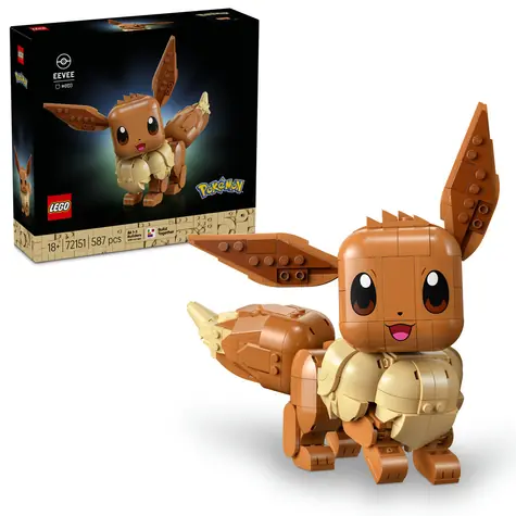 LEGO® Pokémon™ 72151 Eevee / Počet dílků: 587 / od 18 let