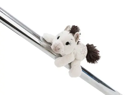 NICI GREEN magnetka Pony Mony bílý 12 cm / od 3 let