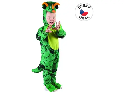 Made 09712 - Šaty na karneval - Triceratops 92 - 104 cm