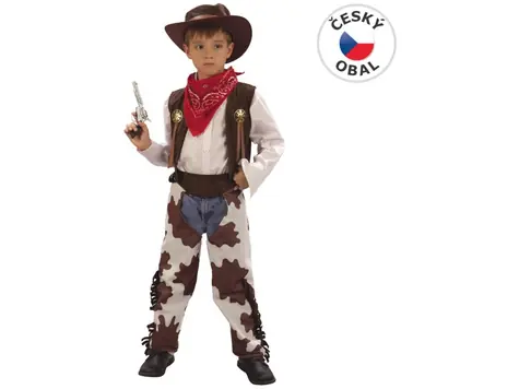 Made 55428 - Kostým na karneval - Kovboj 120-130 cm