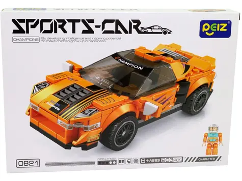 Made 21125 Malý mechanik - závodní auto / 203 kostek / od 6 let