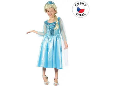 Made 86063 - Kostým na karneval - Ledová princezna 110-120cm