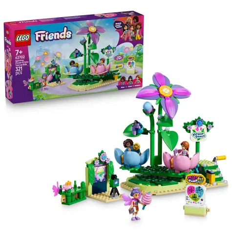 LEGO® Friends 42702 Květinový kolotoč s vílami / Počet dílků: 321 / od 7 let