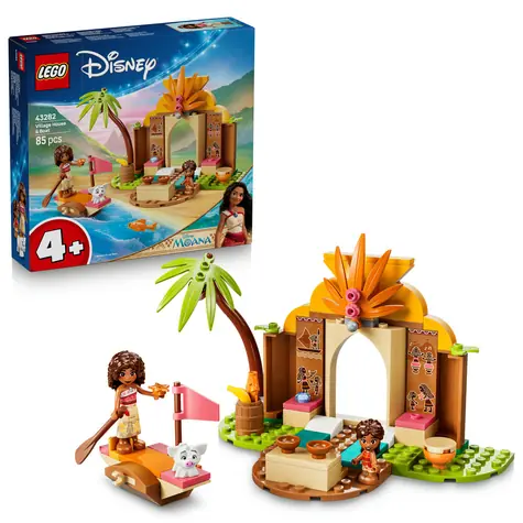 LEGO® Disney™ 43282 Vesnický dům a loďka / Počet dílků: 85 / od 4 let