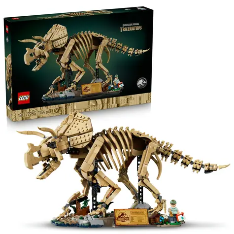 LEGO® Jurassic World 77985 Dinosauří fosilie: Triceratops / Počet dílků: 1154 / od 18 let