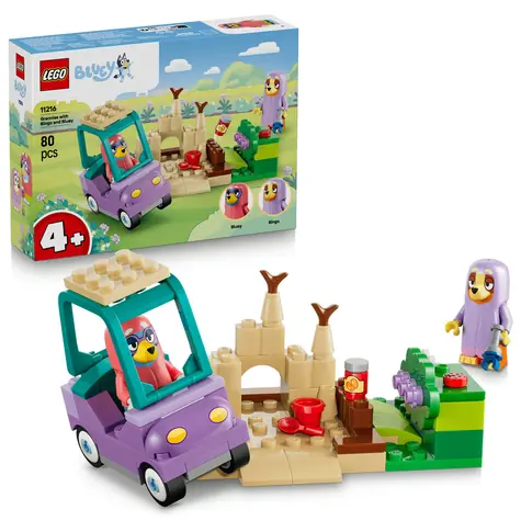 LEGO® Bluey 11216 Bingo, Bluey a babičky / Počet dílků: 80 / od 4 let