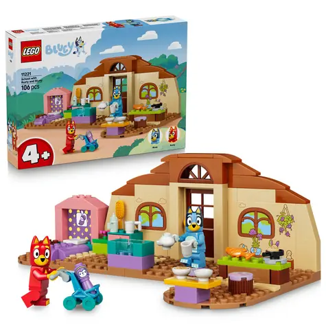 LEGO® Bluey 11221 Rusty, Bluey a škola / Počet dílků: 106 / od 4 let