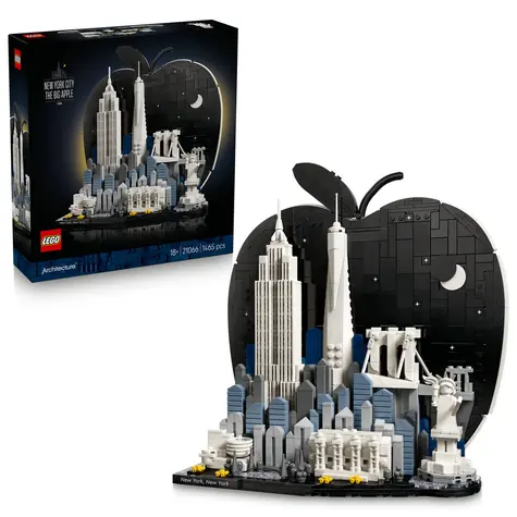 LEGO® Architecture 21066 New York – Velké jablko / Počet dílků: 1465 / od 18 let