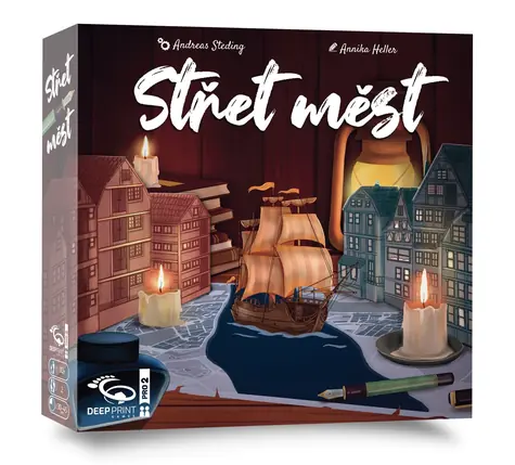 Asmodee Střet měst / Délka hry: 30-45 minut / Počet Hráčů: 2 / od 10 let