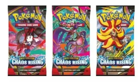 Pokémon TCG: ME04 Chaos Rising - Booster / od 6 let