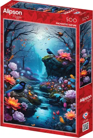 ALIPSON Puzzle Čarovná příroda / 500 dílků / od 12 let