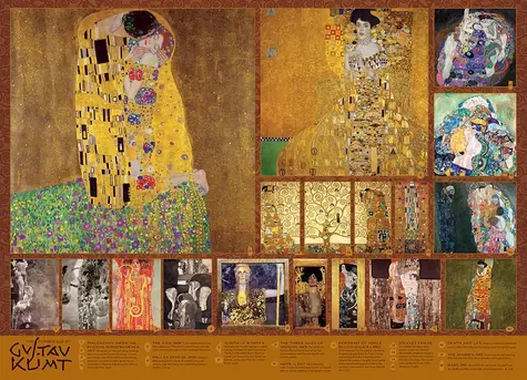 COBBLE HILL Puzzle Zlatý věk Gustava Klimta / 1000 dílků / od 14 let