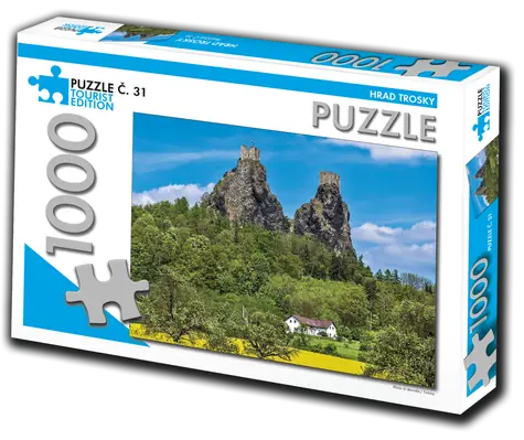 TOURIST EDITION Puzzle Hrad Trosky (č.31) / 1000 dílků / od 14 let
