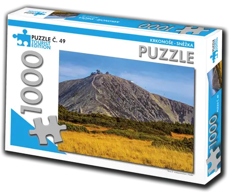 TOURIST EDITION Puzzle Krkonoše, Sněžka (č.49) / 1000 dílků / od 14 let